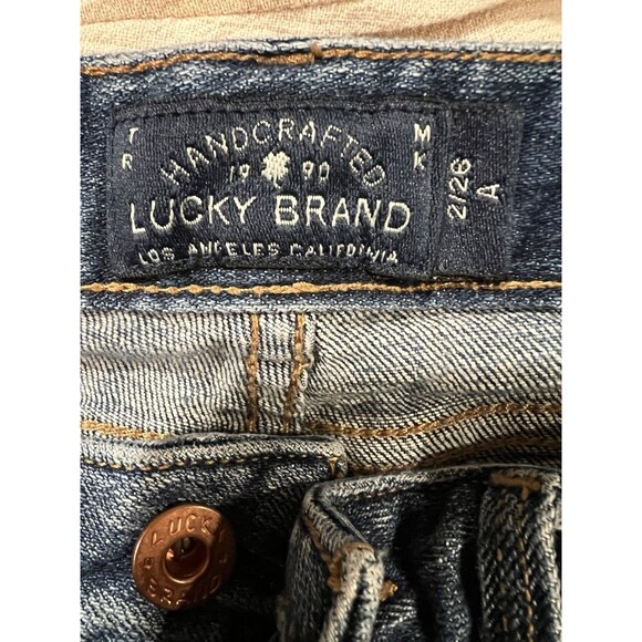 Lucky Brand Women's Lolita Skinny Medium Wash Blue Jeans size 2/26 Ankle - Picture 6 of 10